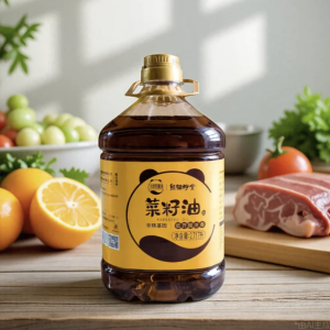 熊猫炒堂四川低芥酸菜籽油非转基因压榨纯菜油2.717L约5斤新货